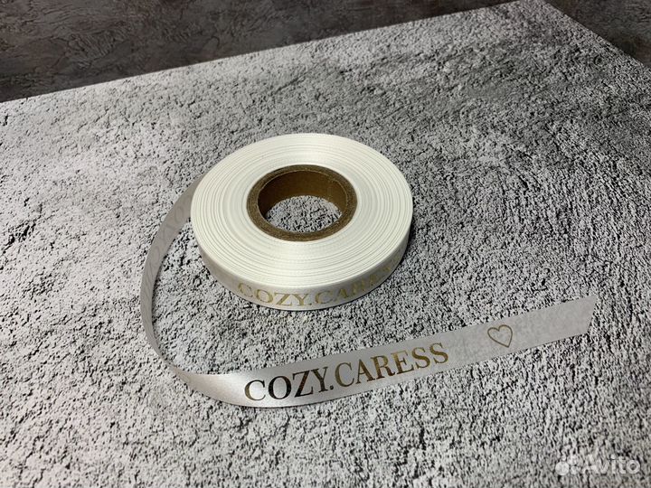 Печать на лентах, брендированная лента с лого