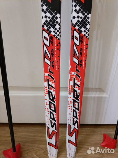 Беговые лыжи и ботинки