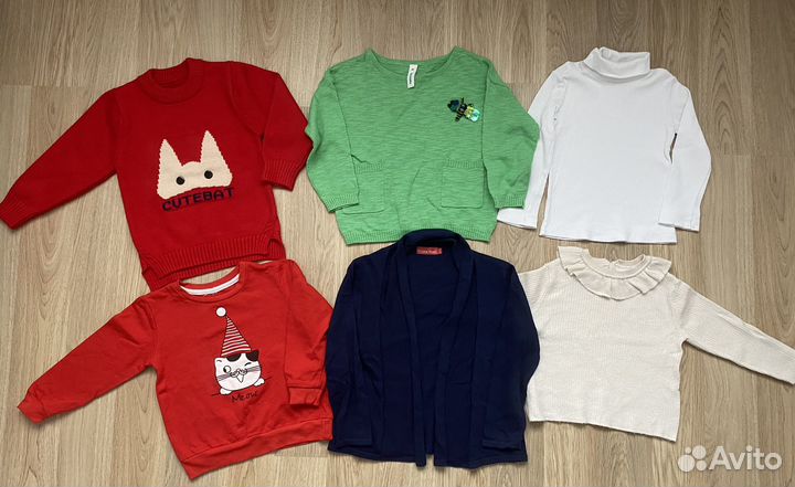 Пакетом детская одежда на девочку 2-3 года