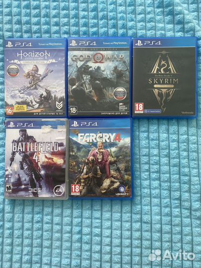 Продам диски на ps4