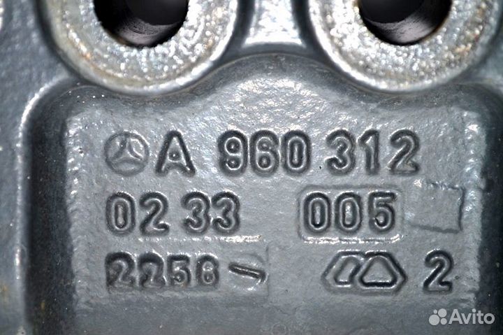 Кронштейн рессоры, переднего моста, задний правый