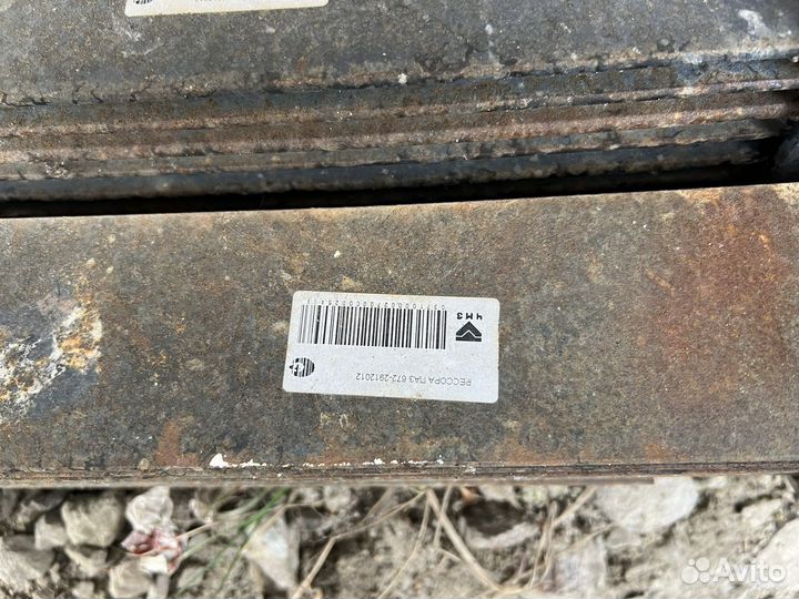 Рессора паз газ 11 листов задняя