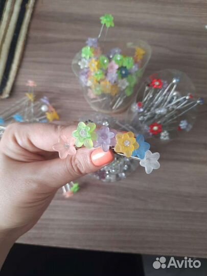 Шпильки для украшения волос