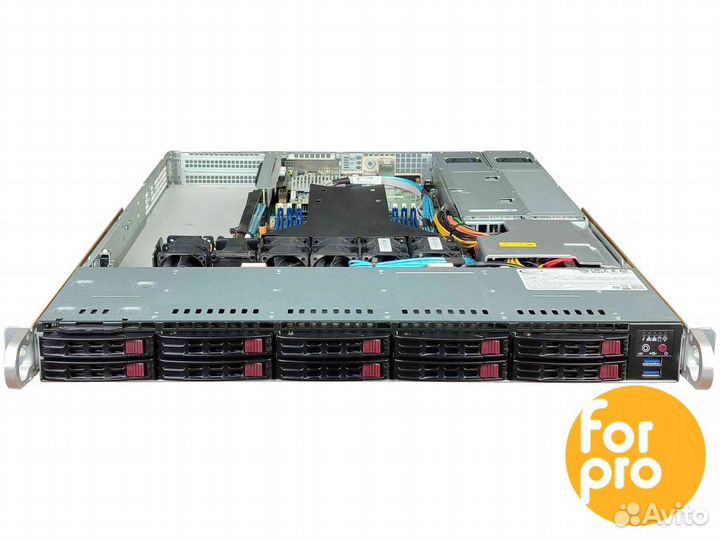 Сервер Supermicro 116 10SFF 6140Gold 32GB