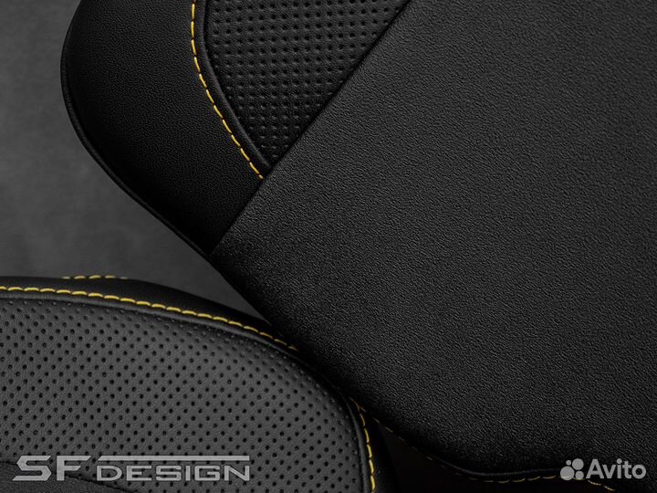 Перетяжка Сидения Stels Guepard Traces Black