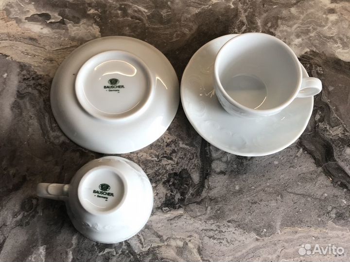 Фарфор Германия. Кофейная пара