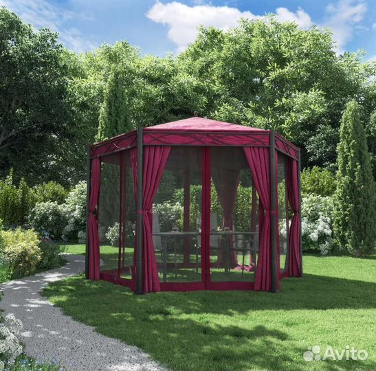 Тент шатер для дачи 3.5*3.5(беседка)
