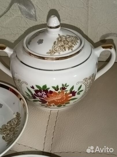 Чайный сервиз вербилки СССР