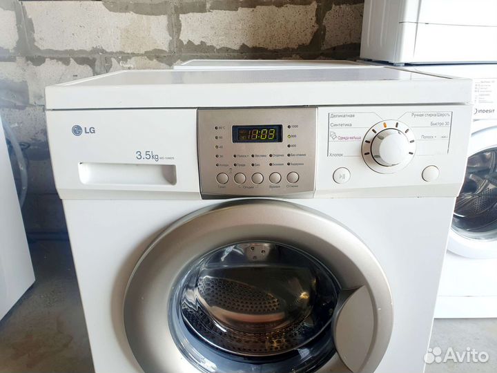 Стиральная машина узкая LG б/у