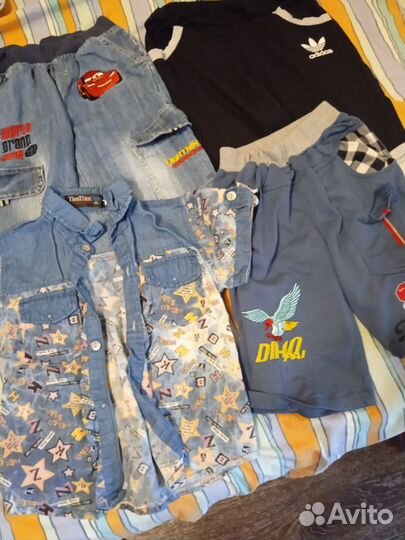Пакет одежды для мальчика 116