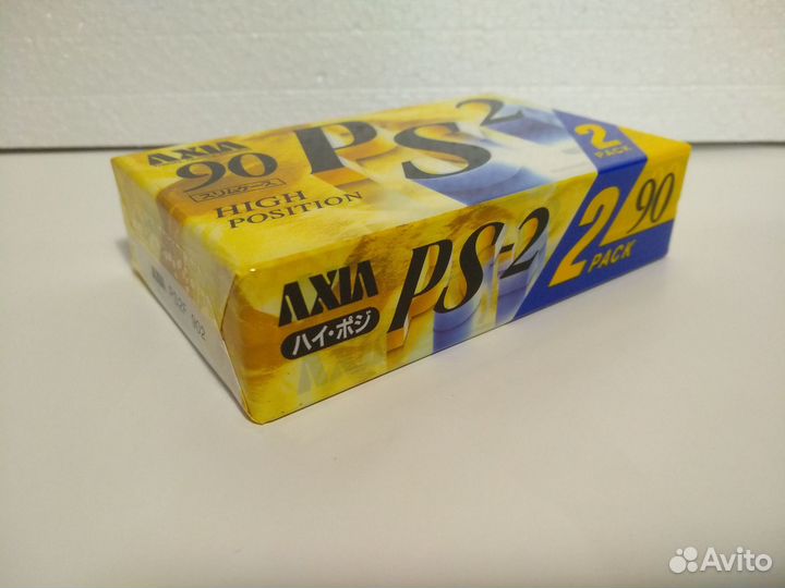 Кассеты axia, 90 минут, Хром