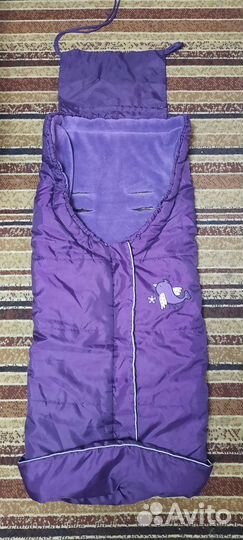 Зимний конверт в коляску