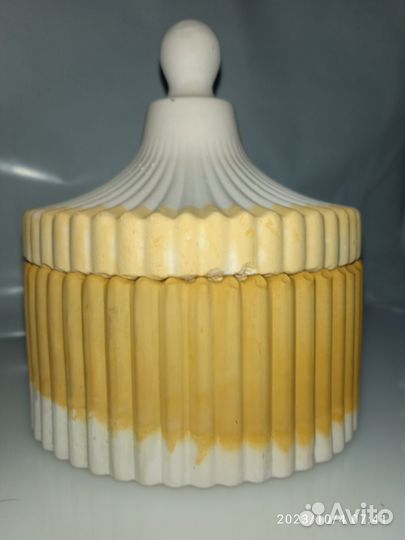 Гипсовая шкатулка