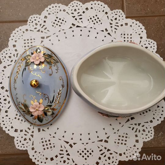 Шкатулки фарфор, дерево, курительница