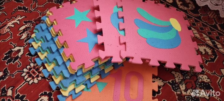 Продам коврик пазл (цифры)