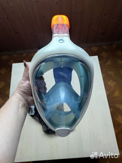 Маска для снорклинга Декатлон Easybreathe S/M