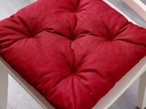 Подушка на стул икеа Малинда, 40х38х7 красная,ikea