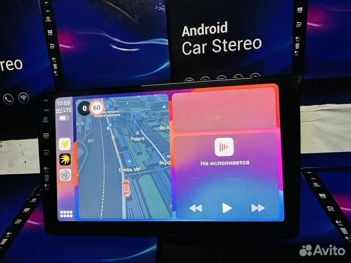 Магнитола 2din Android 13 6/128Gb 8 ядер carplay