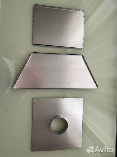 Зонт вытяжной разборный 400x1000 L200