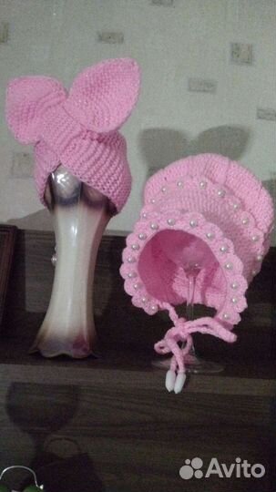 Повязка на голову,Солоха, для малышки от 3-6 мес