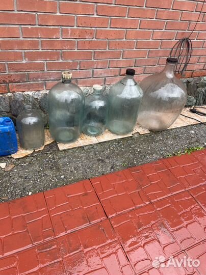 Бутыль стеклянная 20 литров