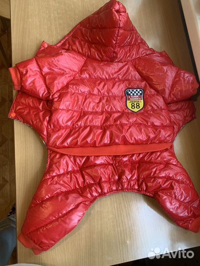 Комбинизон теплый для собак мелких пород