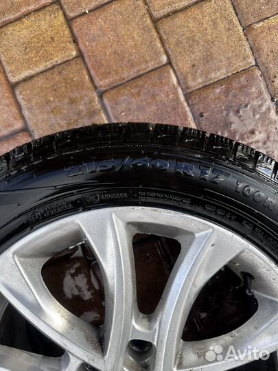 Колеса 225 65 r17 зимние бу