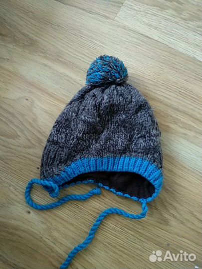 Шапка детская шерстяная 2-3 г