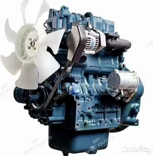 Двигатель Kubota V3300 37-75KW