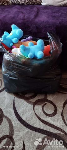 Мягкие игрушки пакетом