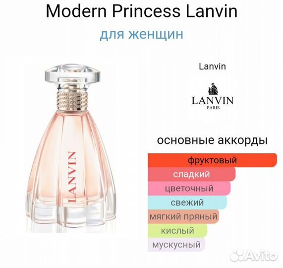 Парфюм на распив / lanvin Modern Princess