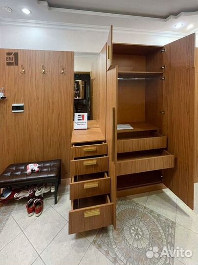 Гардеробная в прихожей на заказ