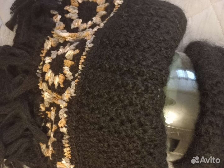 Шарфы и шапки новые и бу