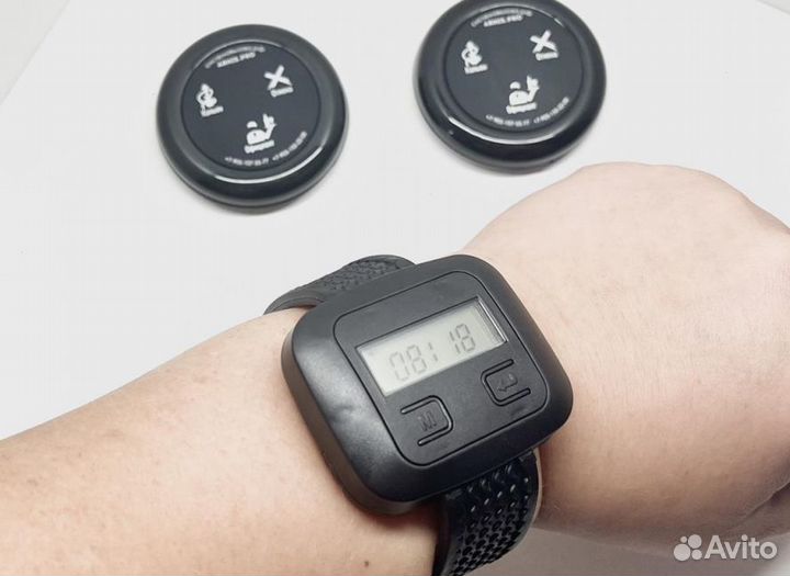 Часы официанта, кнопка вызова официанта Ультра