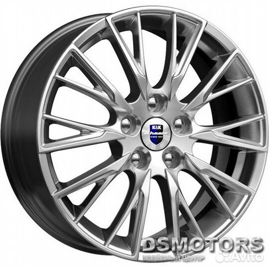 Диски Солт 6.5/17 5x114.3 ET40 d66.1 дарк платинум