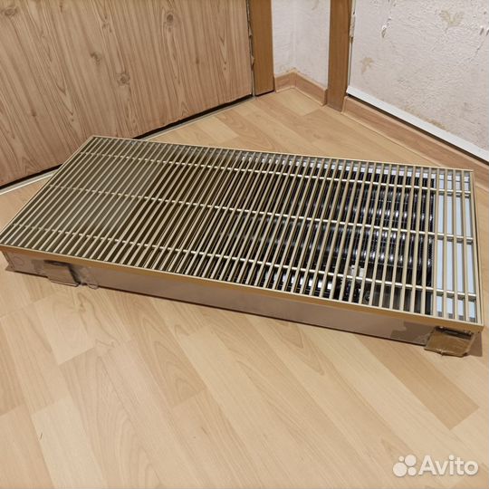 Внутрипольный конвектор с вентилятором