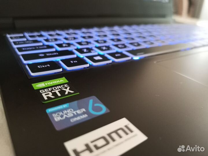 Игровой ноутбук 144 Гц RTX 3060 + i5-10200H +16 GB