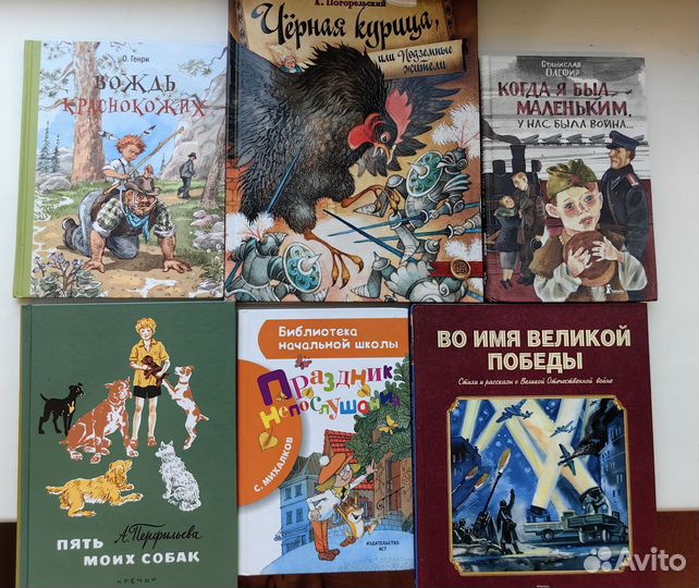 Книги для внеклассного чтения