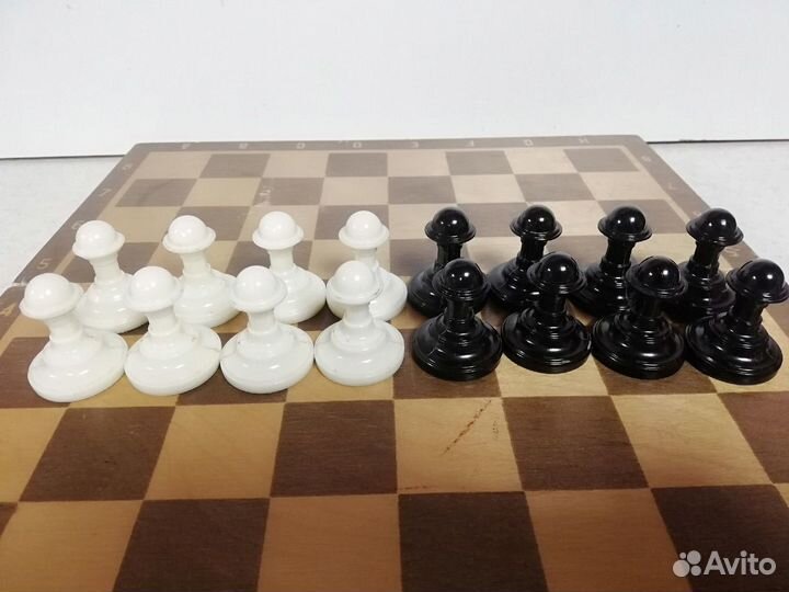Шахматы СССР фигуры из карболита