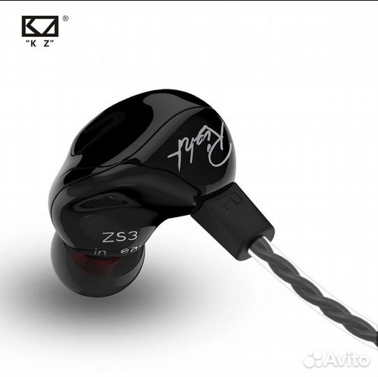 Наушники-вкладыши KZ ZS3 1DD, Hi-Fi