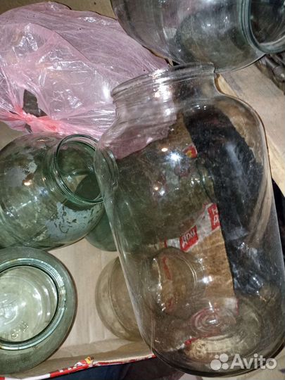 Банки стеклянные до 5 л