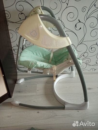 Детские электронные качели