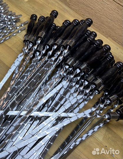 Шампуры, ножи