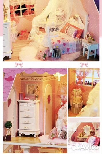 Миниатюра большая, конструктор дом, собери сам