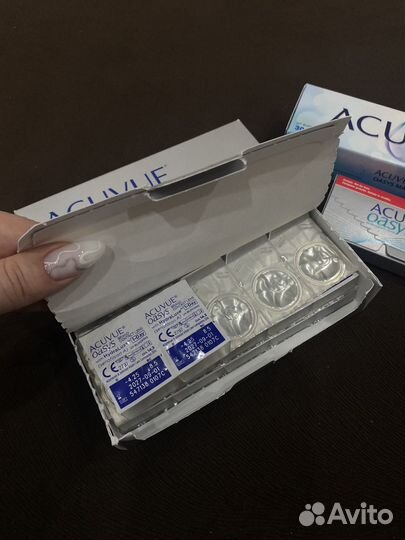 Линзы acuvue oasys 1 day