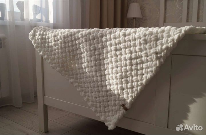 Плед детский плюшевый