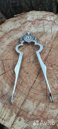 Щипцы для сахара серебро Австрия 19 век