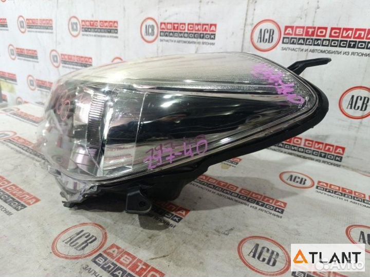 Фара левая toyota vitz