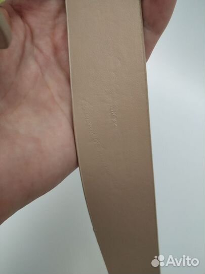 Ремень женский бежевый новый