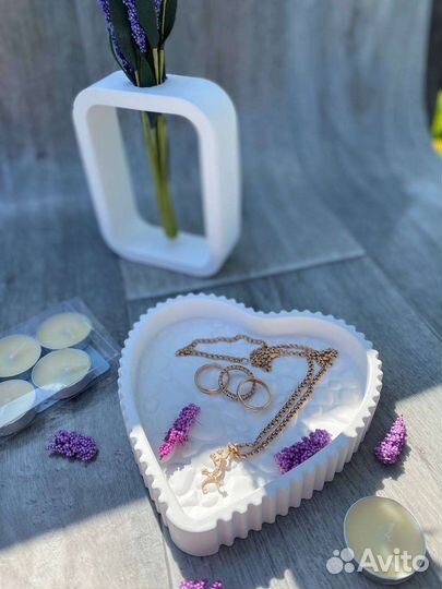 Кашпо из гипса